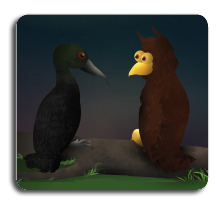 Louie the Loon and Ollie the Owl